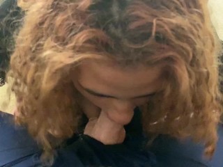 SLOPPY DEEPTHROAT QUEEN_GAGS AND SWALLOWS COCK ANDCUM