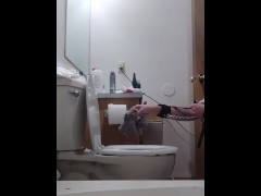 chained slave cleans toilet - Screenshot 11 of 16 - Bdsm