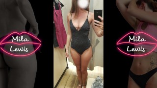 My Video Gallery Of Trying On Clothes In A Public Changing Room
