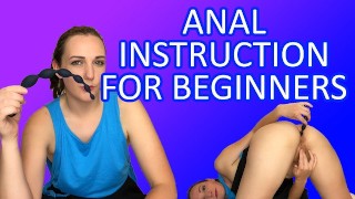 JOI July 17 - Ondersteunende anale instructies - Tutorial voor beginners door Clara Dee
