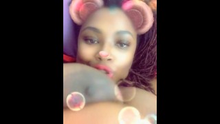 Cute Tittie Bear Plays With Humongous Titts