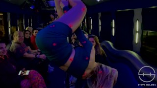 How Many Pornstars Can You Spot On A Party Bus In Vegas During AEE