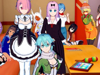ANIME DOGGYSTYLE COMPILATION (Feat. Re:Zero, Love is War and SAO)