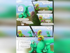 [2D Комикс] Фурри Яой - Ностальгические Моменты Часть 1