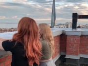 Preview 1 of So lucky nobody saw us doing THIS on a roof