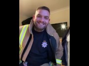 Preview 2 of Naughty straight fireman in uniform