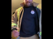 Preview 3 of Naughty straight fireman in uniform