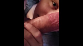 Teen Girl Sucks Dick In The Room Secretly With A Friend