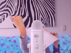 Angie Daniels ASMR with my feet soft sounds