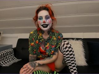 Mean Girlfriend Finds Your Clown Porn JOI