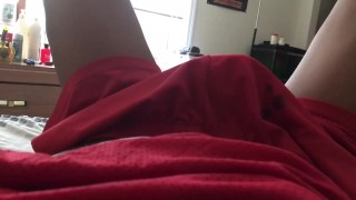 Stroking in bed