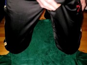 Jerk off through my Puma trackies