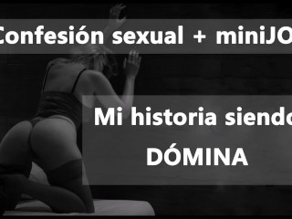 Una Dómina Te Cuenta Su Historia y Te Masturba. En Español. ¡video Completo!