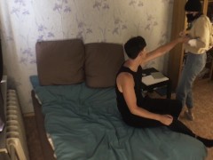 Young bitch caught stealing, stripped and face fucked - Screenshot 2 of 16 - Thief
