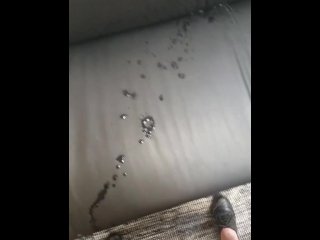 Horny pissing around an office