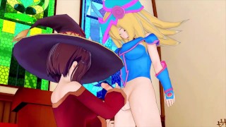 FUTA Dark Magician Girl 3D HENTAI X KONOSUBA MEGUMIN