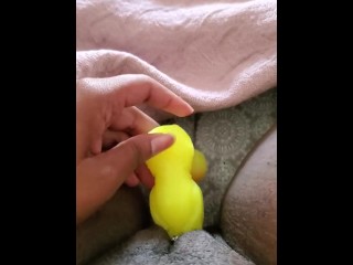 Новый пирсинг + новая игрушка = больше веселья