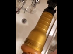 Short snapchat video fucking fleshlight and cumming