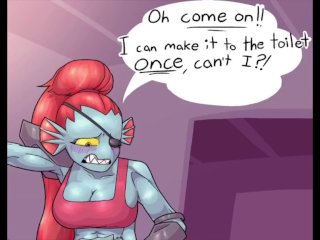 Undyne's Accident Diaper Fetish Comic Dub