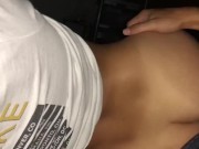 Preview 1 of Amateur teen girlfriend with big ass fucks cock until creampie.