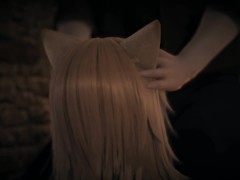 Spice&Wolf - Holo Gets Her Pussy Licked - Screenshot 14 of 16 - Holo Wise Wolf