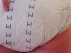 Emma ABDL - funny diaper video with diaper sounds