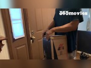 Preview 3 of Package Delivery Driver Gets Lucky & Fucks Cops Wife (Married Cheating Blonde Cougar Milf Wants BBC)