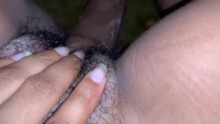 Hairy Pussy pounded by BBC