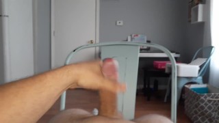 Handjob cumshot