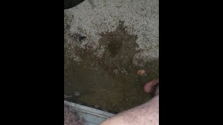 Been a while - garage piss - trans male