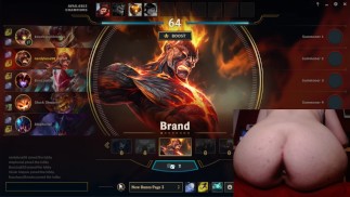 放松的 Aram 展示我的屁眼英雄联盟 #10 Luna