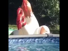 Huge chicken