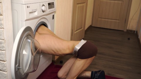 Stuck in the washing machine? (Casey Donovan)