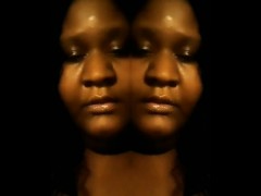 Ebony bbw tease in CT for female