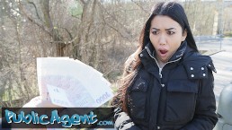 Public Agent - 亚裔女在废弃大楼被操 - Alina Crystall