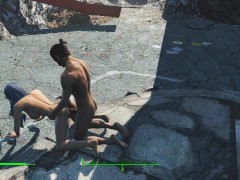 Unformal girl fucked on a city street | Sex game