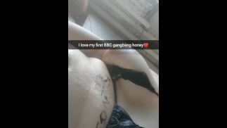 Моя жена прислала мне это видео после своей первой групповухи без презервативов!