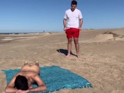 Preview 1 of He was found on the beach undressed sunbathing and he fucked him furiously - Seba Terry