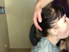 "ТОЛЬКО НЕ ГЛУБОКО Я ТЕБЯ НУ ЗАЙ" РУССКУЮ ШЛЮХУ ОТИМЕЛИ В РОТ ГОРЛОВОЙ МИНЕТ С РАЗГОВОРАМИ! 4К - Screenshot 1 of 16 - Bigcock