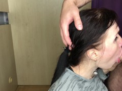 "ТОЛЬКО НЕ ГЛУБОКО Я ТЕБЯ НУ ЗАЙ" РУССКУЮ ШЛЮХУ ОТИМЕЛИ В РОТ ГОРЛОВОЙ МИНЕТ С РАЗГОВОРАМИ! 4К - Screenshot 10 of 16 - Cheating Wife