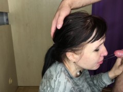 "ТОЛЬКО НЕ ГЛУБОКО Я ТЕБЯ НУ ЗАЙ" РУССКУЮ ШЛЮХУ ОТИМЕЛИ В РОТ ГОРЛОВОЙ МИНЕТ С РАЗГОВОРАМИ! 4К - Screenshot 11 of 16 - Bigcock