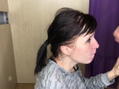 "ТОЛЬКО НЕ ГЛУБОКО Я ТЕБЯ НУ ЗАЙ" РУССКУЮ ШЛЮХУ ОТИМЕЛИ В РОТ ГОРЛОВОЙ МИНЕТ С РАЗГОВОРАМИ! 4К - Screenshot 14 of 16 - Submissive Cuckold