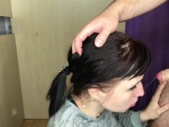 "ТОЛЬКО НЕ ГЛУБОКО Я ТЕБЯ НУ ЗАЙ" РУССКУЮ ШЛЮХУ ОТИМЕЛИ В РОТ ГОРЛОВОЙ МИНЕТ С РАЗГОВОРАМИ! 4К - Screenshot 15 of 16 - Cheating Wife