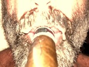Cigar Daddy cum whore.