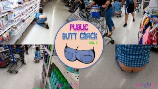 PUBLIC BUTT CRACK Vol. 3 - PREVIEW - ImMeganLive