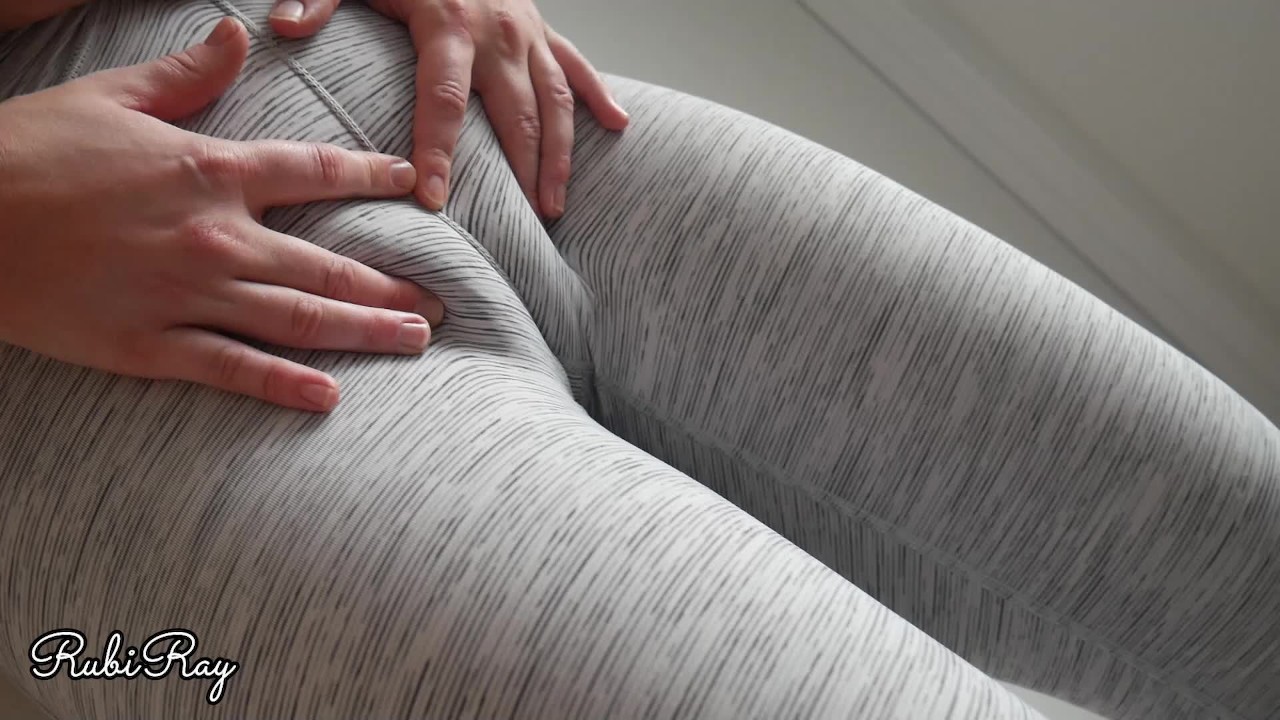Super Fit Step Sis Babe With Cameltoe Makes Me Cum In Her Panties and Pull  Them Up After Workout