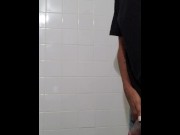 Preview 6 of Big dicked dreadhead taking a piss