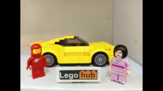 Een Lego vuile grap: de alledaagse kont-tronaut