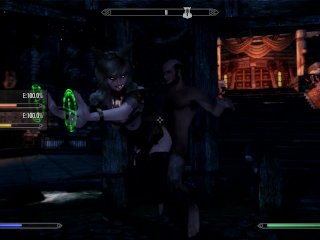 Skyrim: Succubus Ahri Fucks Heimskr to death in whiterun