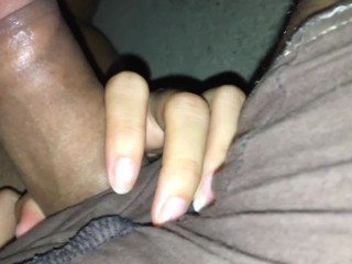 Workmate quarreled with her husband and came with a skirt and_no panties to_my house that rich ass